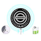 Rechargeable LED Car Logo – Neon Light Effect